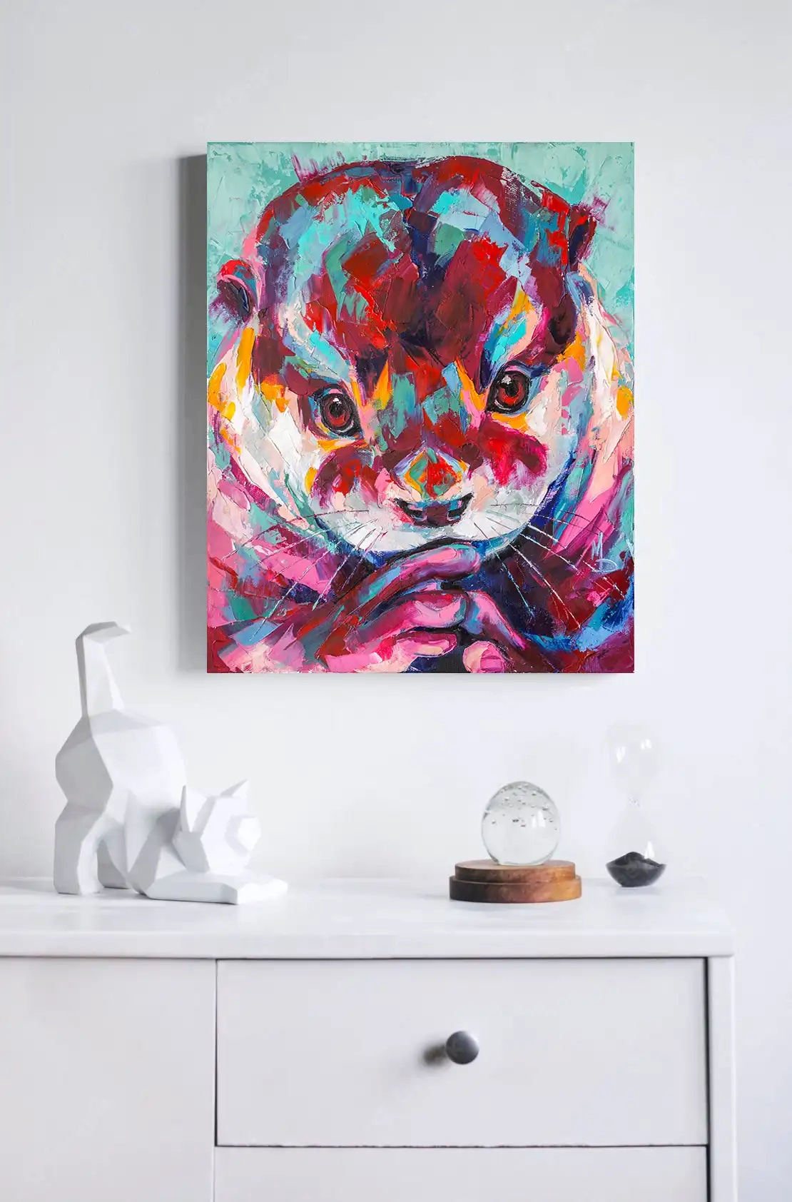 Painting in the interior